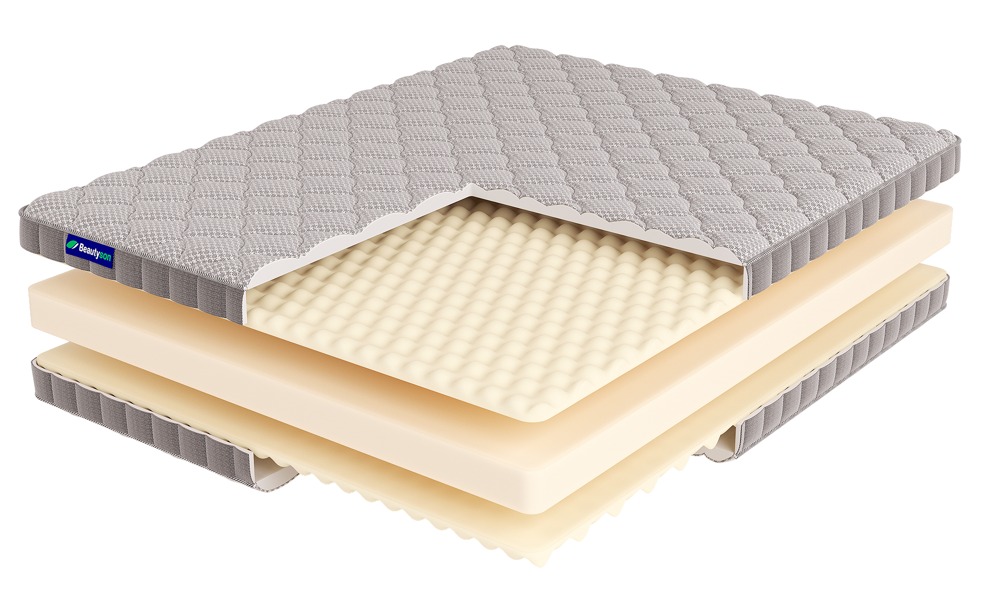 фото: Матрас Beautyson Roll Foam 10 Massage Double
